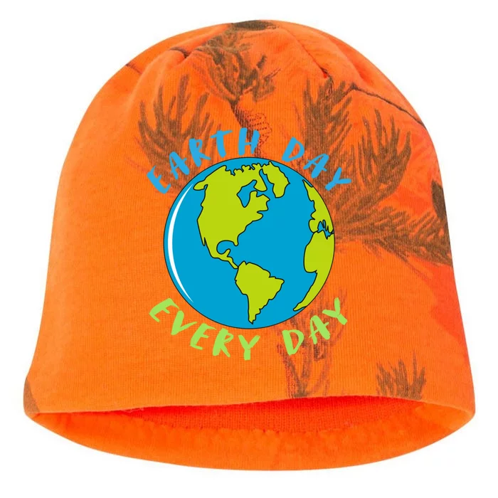 Earth Day Is Everyday Happy Earth Day Cool Gift Kati - Camo Knit Beanie