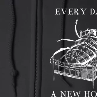 Every Day Is A New Horror Full Zip Hoodie