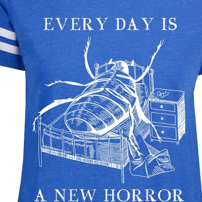 Every Day Is A New Horror Enza Ladies Jersey Football T-Shirt