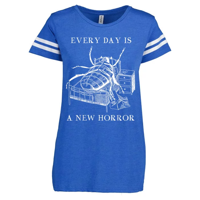 Every Day Is A New Horror Enza Ladies Jersey Football T-Shirt