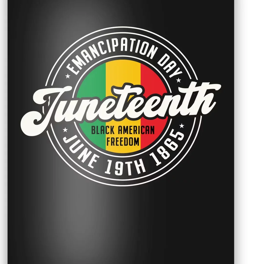 Emancipation Day Juneteenth Freedom Graphic Poster