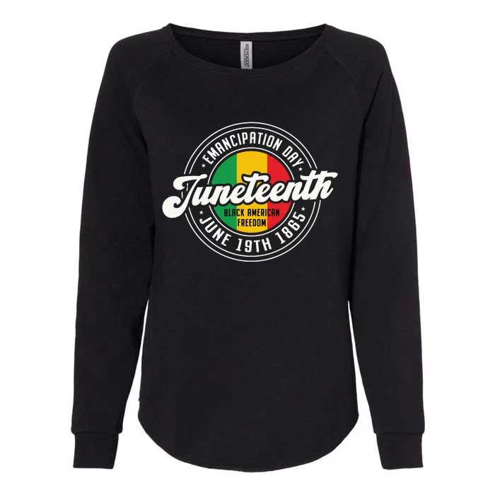 Emancipation Day Juneteenth Freedom Graphic Womens California Wash Sweatshirt