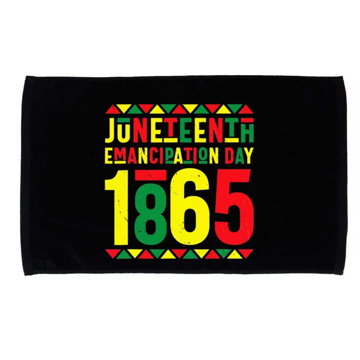 Emancipation Day Juneteenth African 1865 Freedom American Microfiber Hand Towel