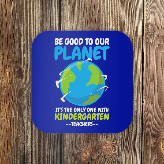 Earth Day Kindergarten Teacher Gift Coaster