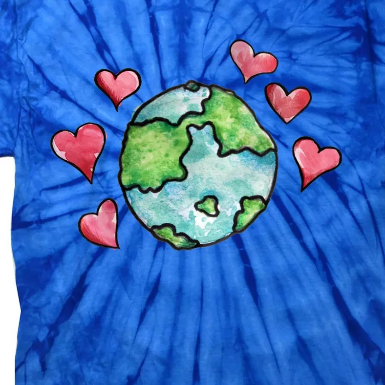 Earth Day Love Love Our Mother Earth Gift Tie-Dye T-Shirt