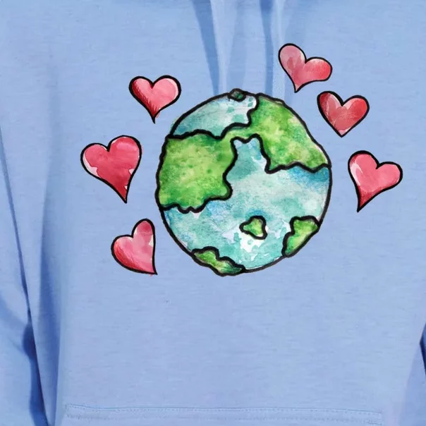 Earth Day Love Love Our Mother Earth Gift Unisex Surf Hoodie