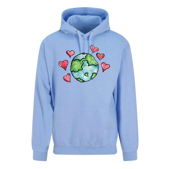 Earth Day Love Love Our Mother Earth Gift Unisex Surf Hoodie