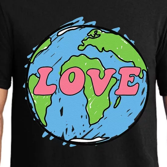 Earth Day LOVE The Earth For Women Or Her Pajama Set