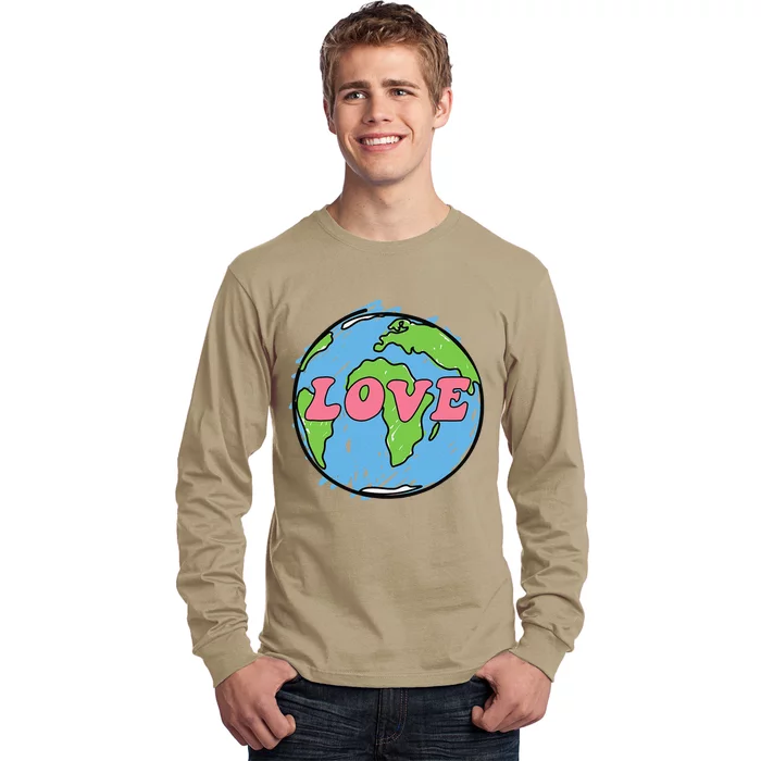 Earth Day LOVE The Earth For Women Or Her Long Sleeve Shirt