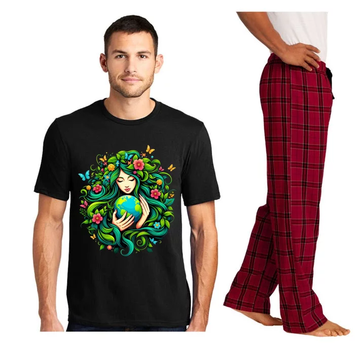 Earth Day Love Planet Awareness A Earth Day Dancing Earth Pajama Set