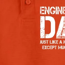 Engineer Dad Like Normal Except Much Cooler Engineering Cool Gift Dry Zone Grid Performance Polo