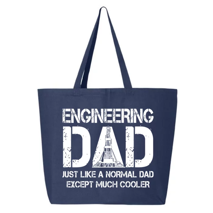 Engineer Dad Like Normal Except Much Cooler Engineering Cool Gift 25L Jumbo Tote