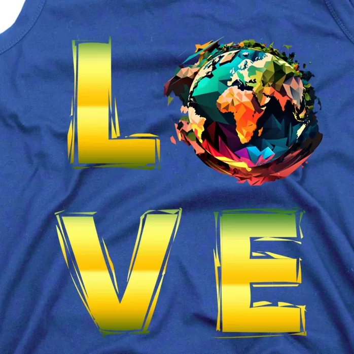 Earth Day Love Climategreat Giftfriendly Earth Protection Gift Tank Top