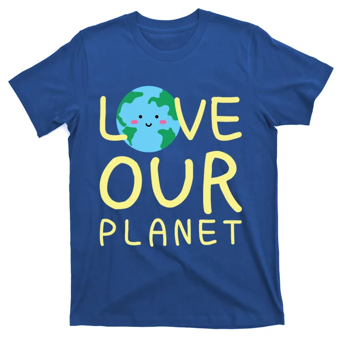 Earth Day Love Our Planet Protect The Environt Kawaii Gift T-Shirt