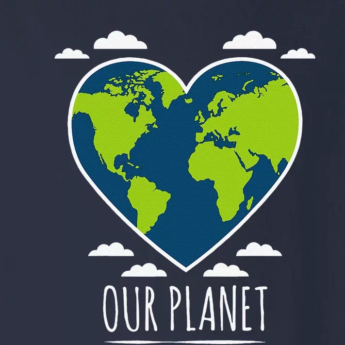 Earth Day Love Our Planet Climate Change Awareness Toddler Long Sleeve Shirt