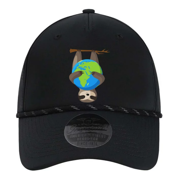 Earth Day Love The Earth Sloth Environmentalist Ecology Performance The Dyno Cap