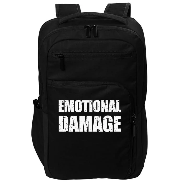 Emotional Damage Meme Impact Tech Backpack