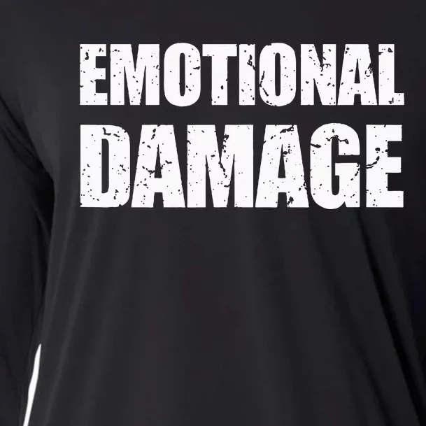 Emotional Damage Meme Cooling Performance Long Sleeve Crew