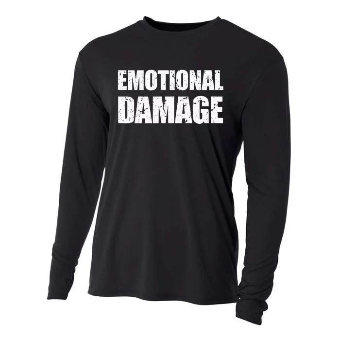 Emotional Damage Meme Cooling Performance Long Sleeve Crew