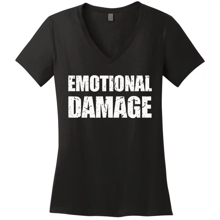 Emotional Damage Meme Women's V-Neck T-Shirt