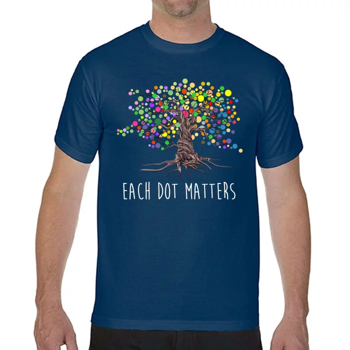 Each Dot Matters Colorful Unity Tree Comfort Colors T-Shirt