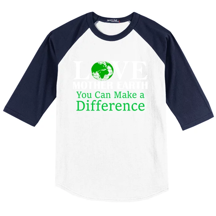 Earth Day Mother Earth Environtal Awareness Meaningful Gift Baseball Sleeve Shirt