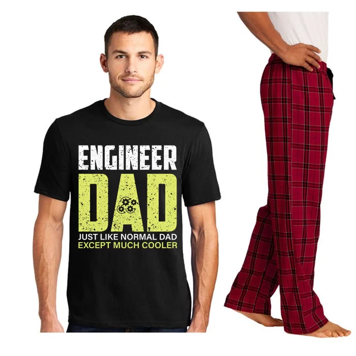 Engineers Dad Much Cooler Meaningful Gift Pajama Set