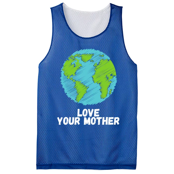 Earth Day Meaningful Gift Love Your Mother Earth Meaningful Gift Meaningful Gift Mesh Reversible Basketball Jersey Tank