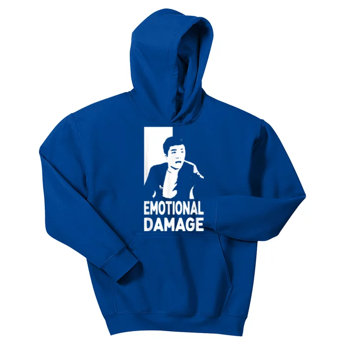 Emotional Damage Meme Asian Guy Cute Funny Quote Kids Hoodie