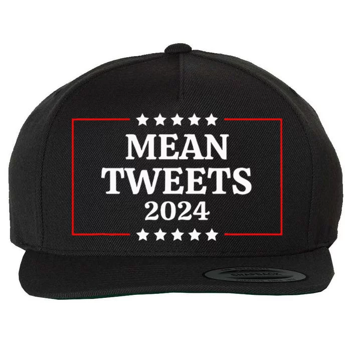 Election Design Mean Tweets 2024 Wool Snapback Cap