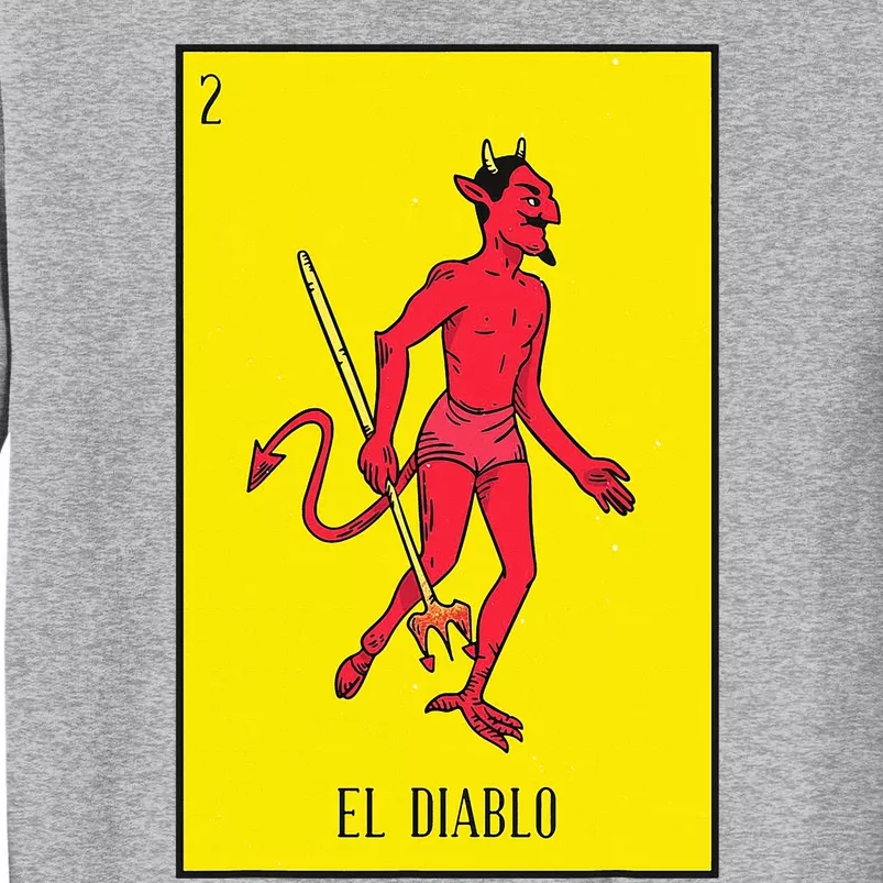 El Diablo Mexican Lottery Culture Tall Sweatshirt