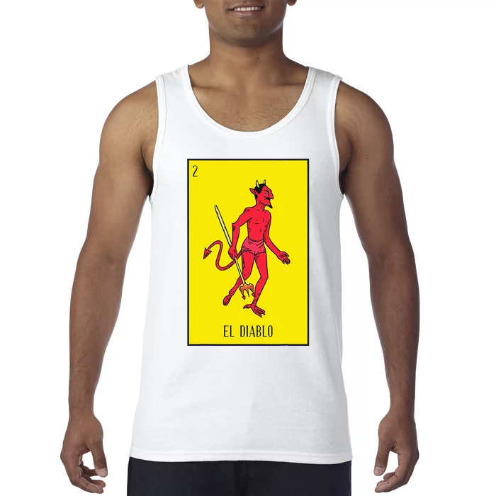 El Diablo Mexican Lottery Culture Tank Top