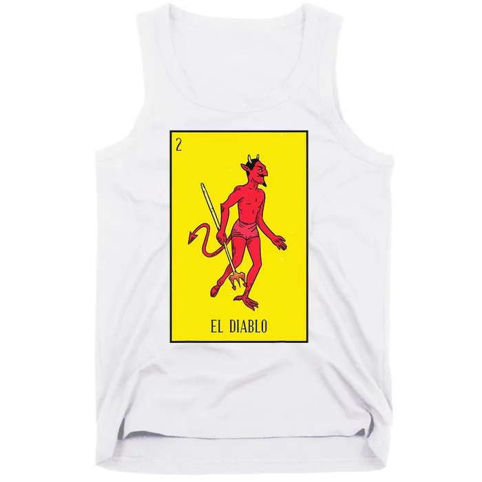 El Diablo Mexican Lottery Culture Tank Top