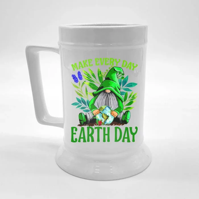 Earth Day Make Earth Day Every Day Front & Back Beer Stein