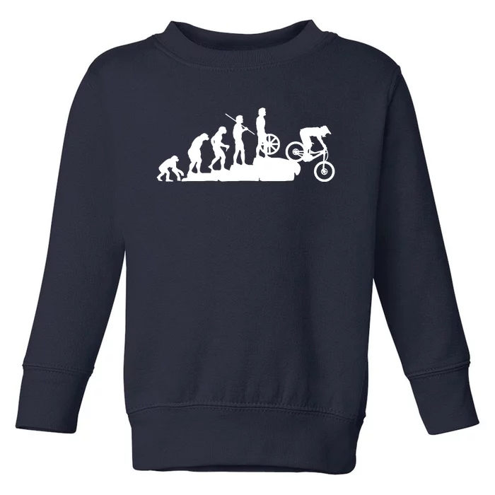 Evolution Downhill Mountain Bike Biking Toddler Sweatshirt