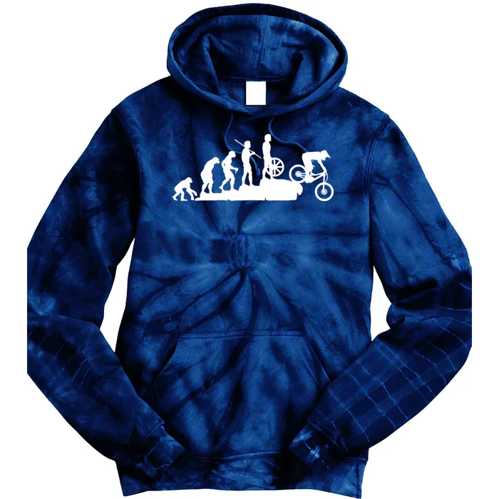 Evolution Downhill Mountain Bike Biking Tie Dye Hoodie