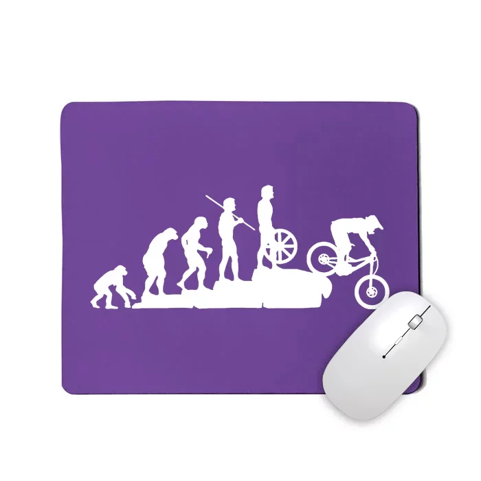 Evolution Downhill Mountain Bike Biking Mousepad