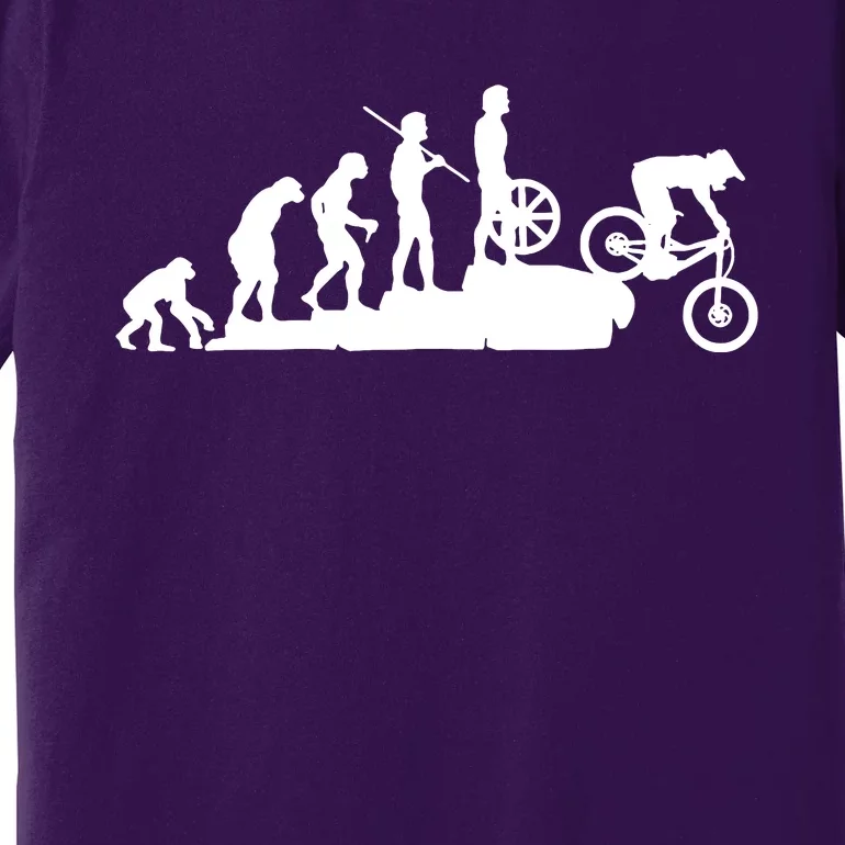 Evolution Downhill Mountain Bike Biking Premium T-Shirt