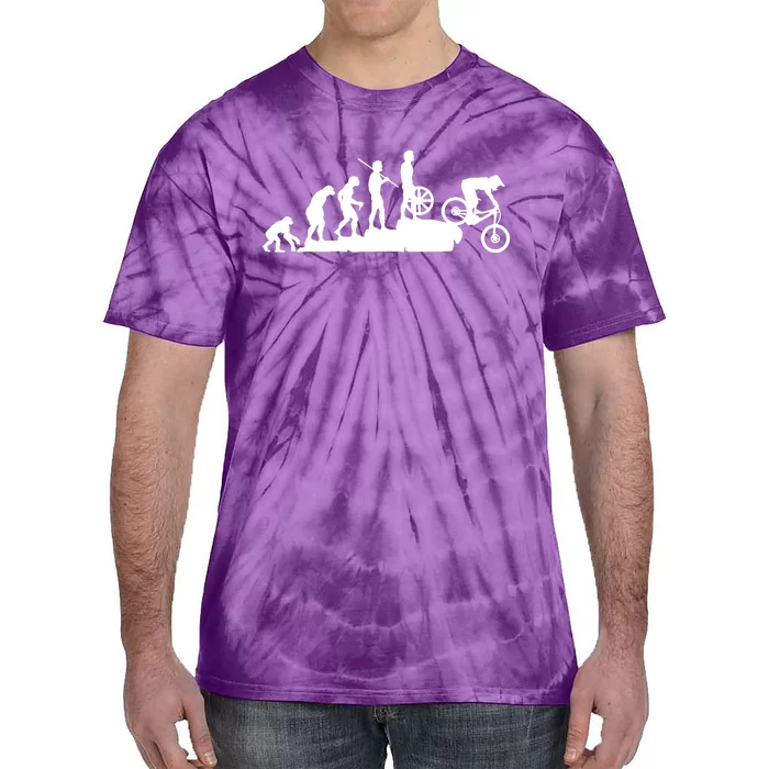 Evolution Downhill Mountain Bike Biking Tie-Dye T-Shirt