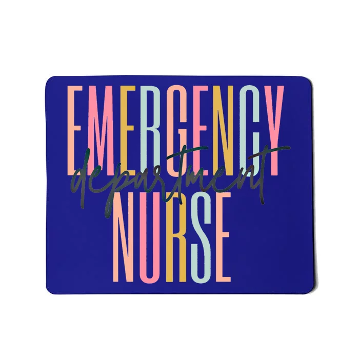 Emergency Departt Nurse Technician Er Nurse Life Gift Mousepad