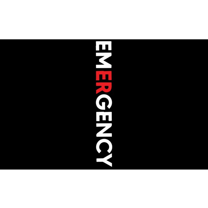 Emergency Department Nurse ER Nurse Bumper Sticker