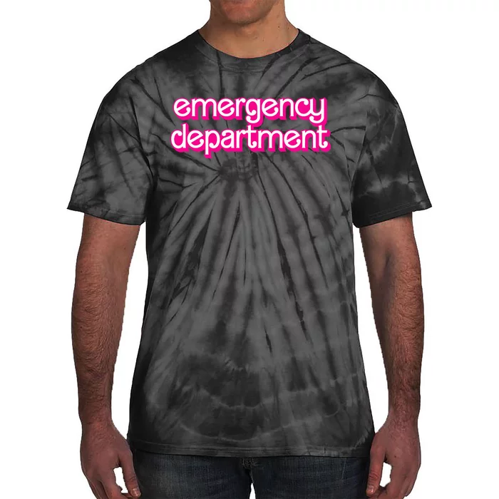 Emergency Department Nurses Er Doctor Tie-Dye T-Shirt