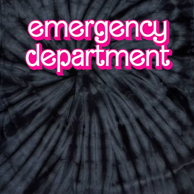 Emergency Department Nurses Er Doctor Tie-Dye T-Shirt