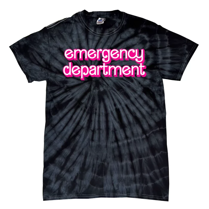 Emergency Department Nurses Er Doctor Tie-Dye T-Shirt