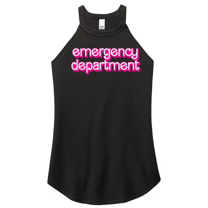 Emergency Department Nurses Er Doctor Women’s Perfect Tri Rocker Tank