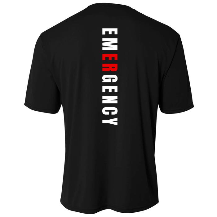 Emergency Department Nurse Front & Back Cooling Performance Crew T-Shirt