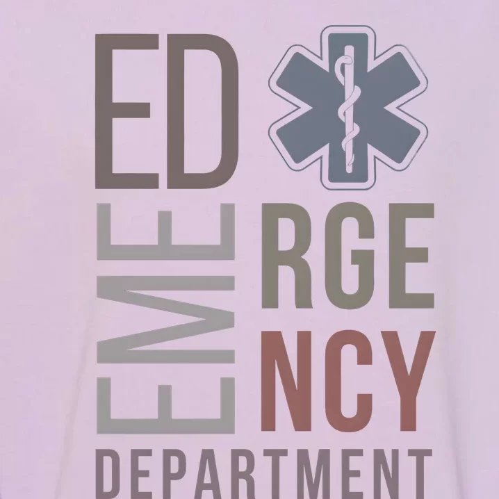 Emergency Department Nurse Nursing Health Care Garment-Dyed Sweatshirt