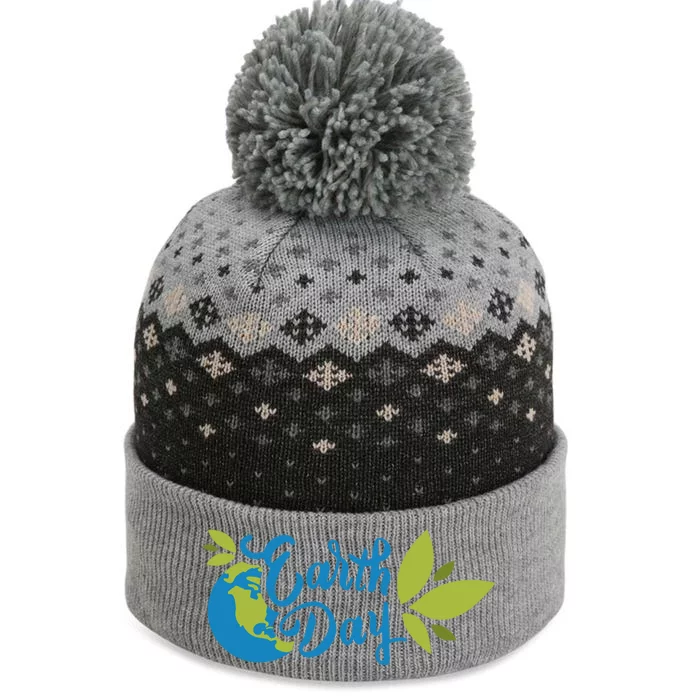 Earth Day Nature Awareness The Baniff Cuffed Pom Beanie