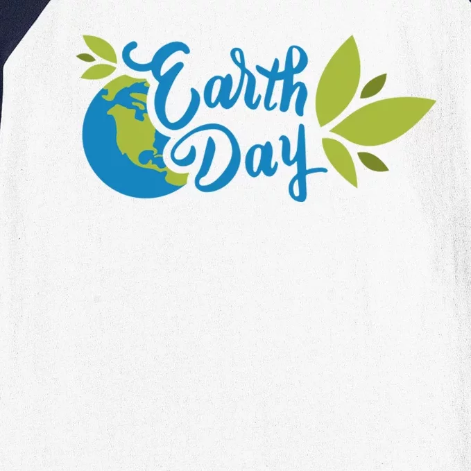 Earth Day Nature Awareness Baseball Sleeve Shirt