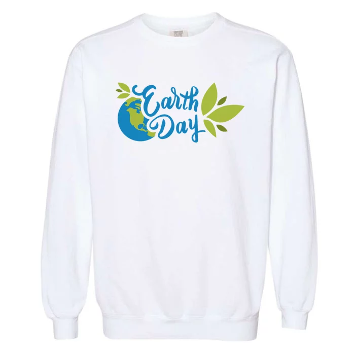 Earth Day Nature Awareness Garment-Dyed Sweatshirt